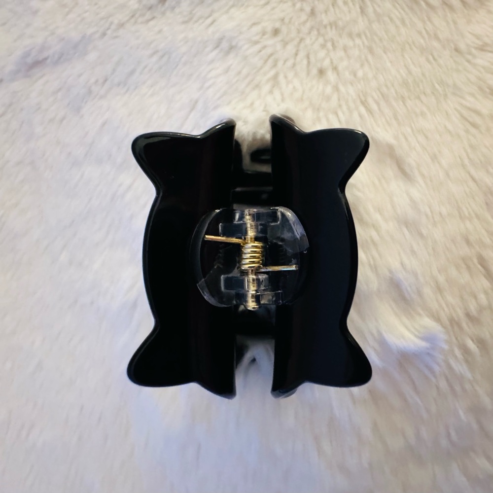 Hair Claw Clip, Halloween, Black Cat - Picture 3 of 5